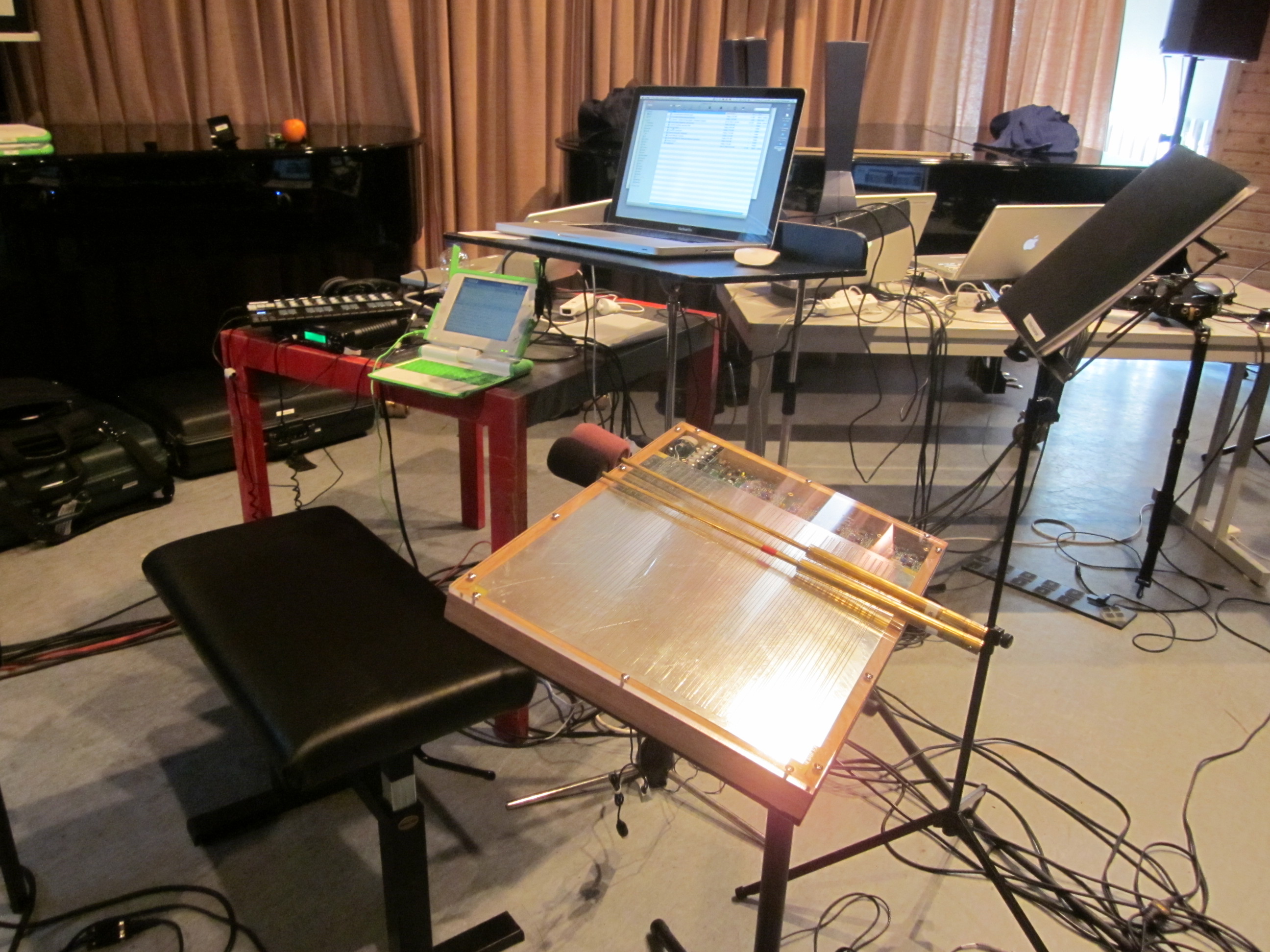 First Csound Conference Hanover stage